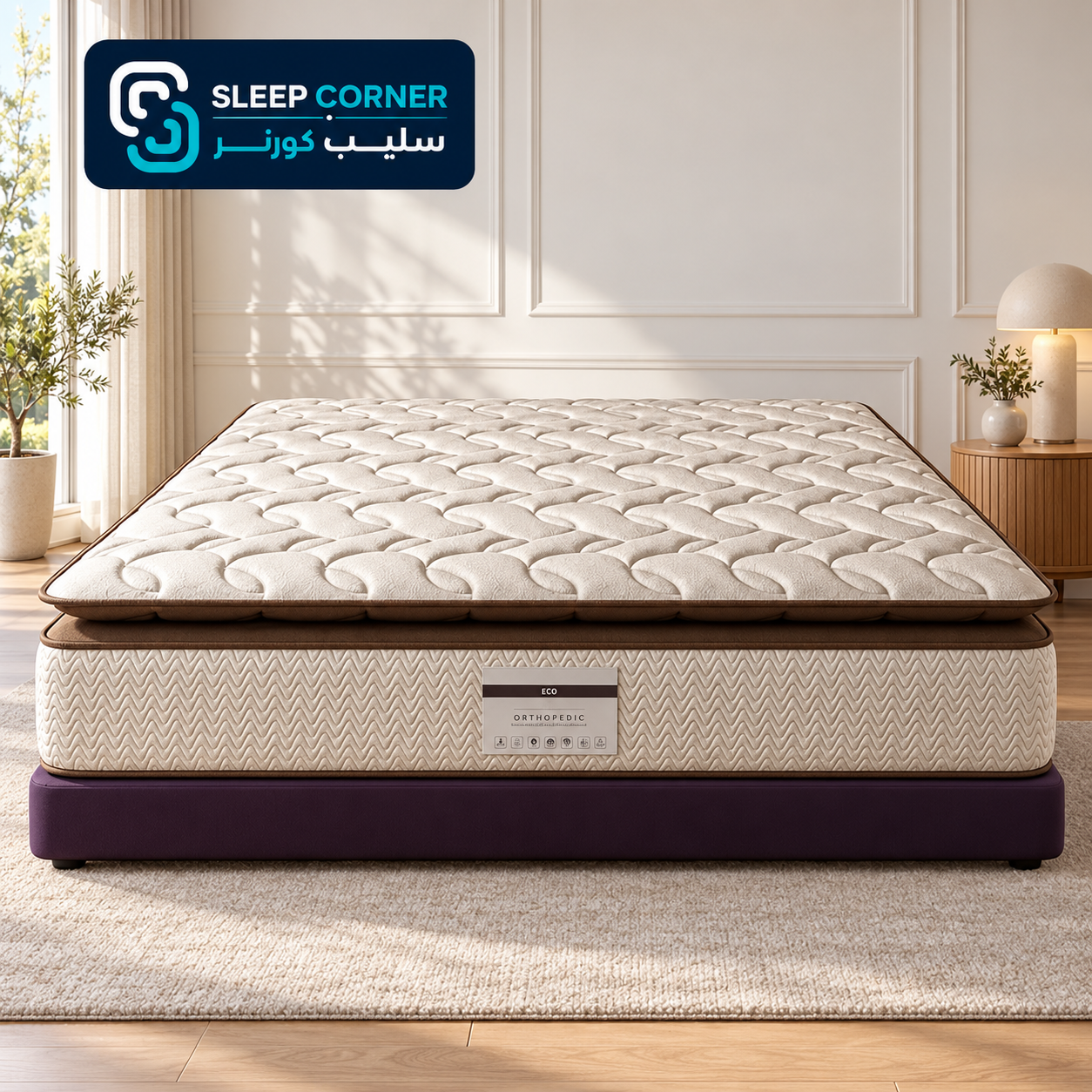 Sleep Corner Premium Quilted Mattress مرتبة اوثبيدك - الصورة 1
